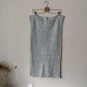 Aerie Oversized Cozy Grey Scarf NWT